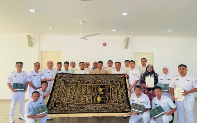 NAVAL TRAINING CENTRE HOLDS CLOSING CEREMONY FOR PENYEMPURNAAN JENAZAH COURSE 2023