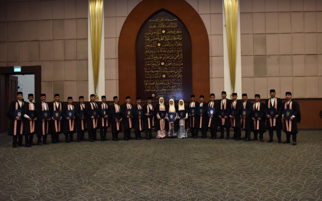 GRADUATION CERTIFICATES PRESENTED TO RBN OFFICERS AT THE 35th UBD CONVOCATION