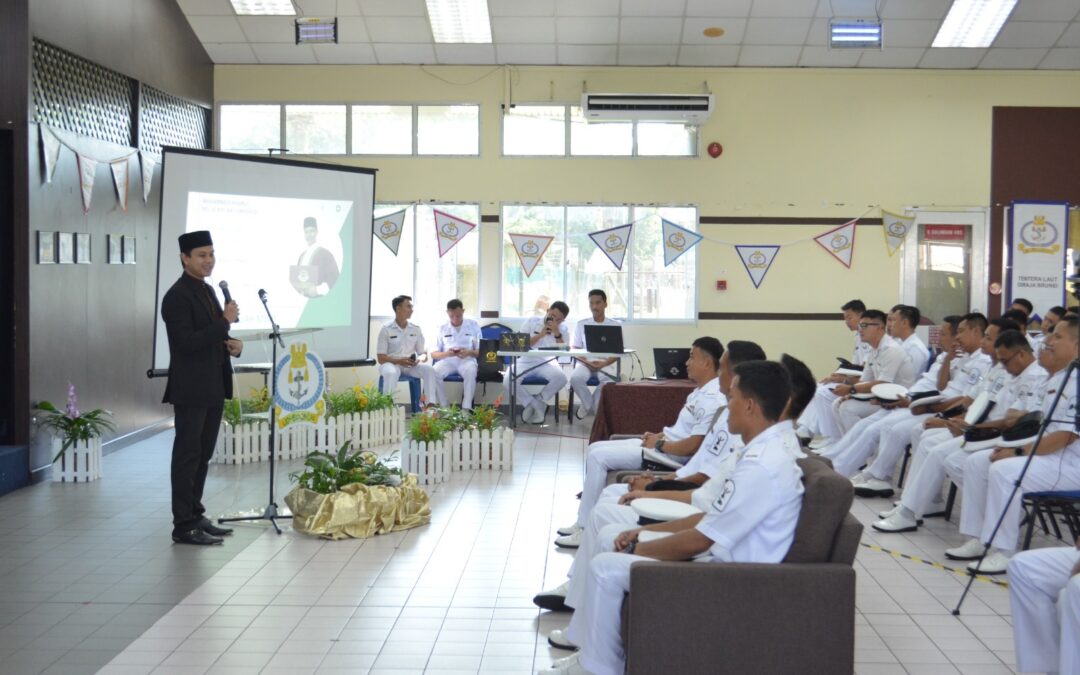 MOTIVATIONAL TALK FOR RBN JUNIOR RATES IN COMMEMORATION OF ROYAL BRUNEI NAVY 58TH ANNIVERSARY.