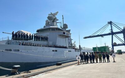 KDB DARULEHSAN JOINS SEA PHASE FOR ASEAN SOLIDARITY EXERCISE- 01 NATUNA 2023