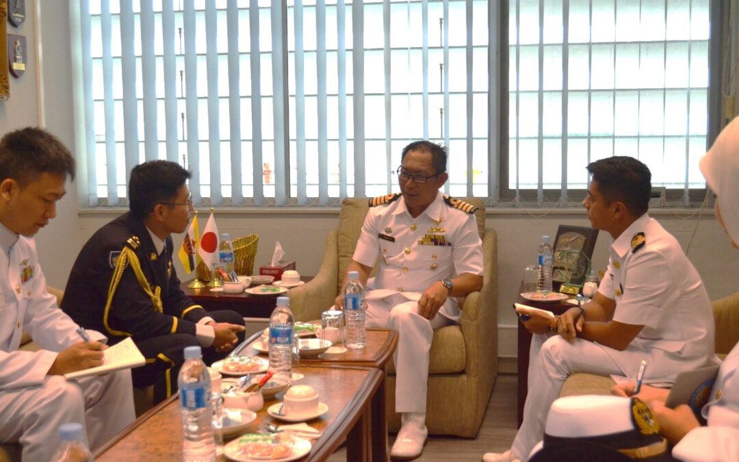 ACTING COMMANDER ROYAL BRUNEI NAVY RECEIVED INTRODUCTORY CALL BY JAPAN DEFENCE ATTACHÉ ACCREDITED TO BRUNEI DARUSSALAM