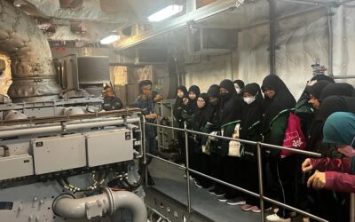 EDUCATIONAL VISIT FROM SEKOLAH MENENGAH ARAB LAKI-LAKI HASSANAL BOLKIAH