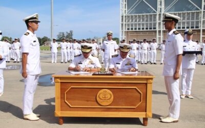 ROYAL BRUNEI NAVY WELCOMES NEW FLEET COMMANDER