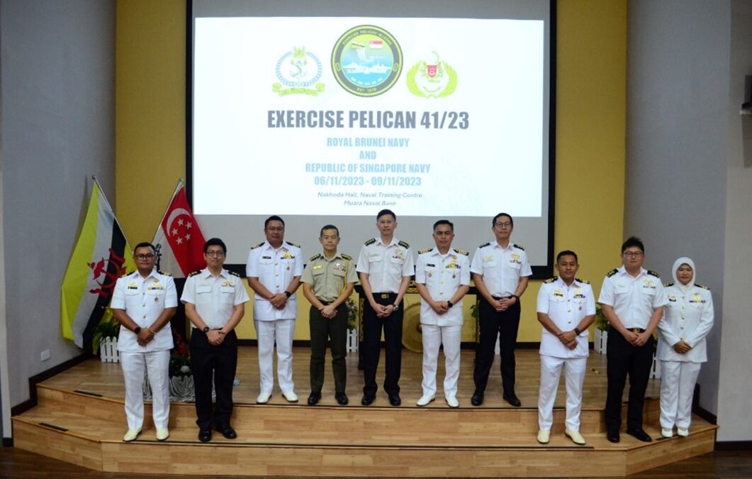 EXERCISE PELICAN 41/2023 BETWEEN ROYAL BRUNEI NAVY AND REPUBLIC SINGAPORE NAVY