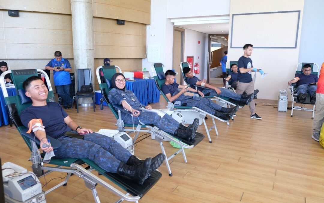 66 PINTS OF BLOOD COLLECTED DURING BLOOD DONATION DRIVE AT RBN