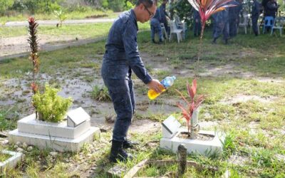 CEMETERIES CLEANING CAMPAIGN IN CONJUNCTION WITH ROYAL BRUNEI ARMED FORCES 62TH ANNIVERSARY