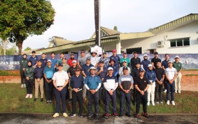 ROYAL BRUNEI NAVY OFFICERS HELD GOLF INTERACTION IN CONJUNCTION WITH RBN 58TH ANNIVERSARY