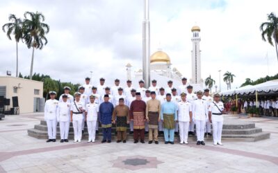 NATIONAL FLAG HOISTING CEREMONY IN CONJUNCTION WITH THE 40TH NATIONAL DAY CELEBRATIONS