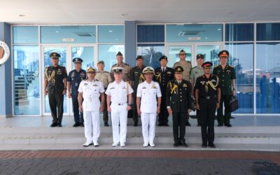 ROYAL BRUNEI NAVY RECEIVED A WORKING VISIT FROM DEFENCE ATTACHÉS/ADVISERS ACCREDITED TO NEGARA BRUNEI DARUSSALAM