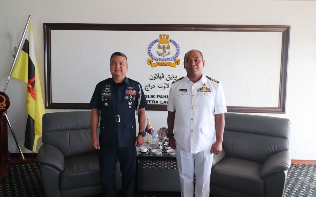 PHILIPPINE DEFENSE AND ARMED FORCES ATTACHÉ PAID A COURTESY CALL TO THE ACTING COMMANDER OF THE ROYAL BRUNEI NAVY