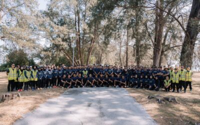 NAVAL TRAINING CENTRE CONDUCTED A CLEANING CAMPAIGN AT SERASA BEACH