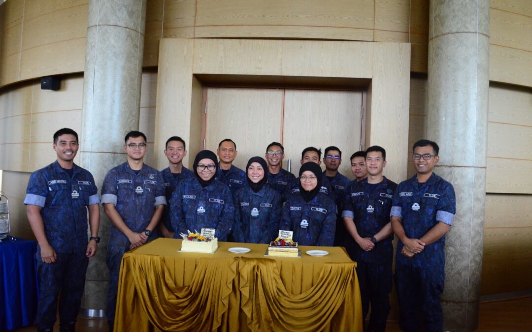 ROYAL BRUNEI NAVY HOSTED A COFFEE MORNING TO CELEBRATE NEWLY PROMOTED OFFICERS AND JANUARY-FEBRUARY BIRTHDAYS