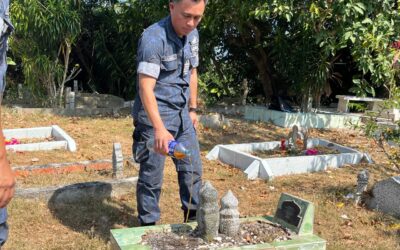 FLEET A OF ROYAL BRUNEI NAVY (RBN) CONDUCTS RAMADHAN ACTIVITIES AT SERI PIMPING CEMETERY