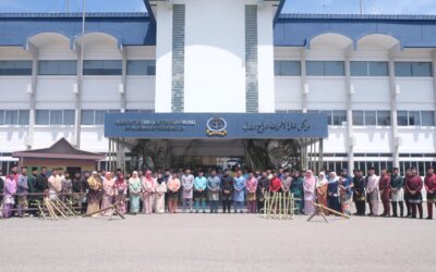 ROYAL BRUNEI NAVY SAILING INTO HARI RAYA AIDIL FITRI OPEN OFFICE CELEBRATION