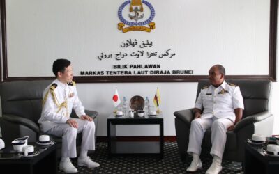 DEFENCE ATTACHE ACCREDITED TO BRUNEI DARUSSALAM, CONDUCTS COURTESY CALL TO ACTING COMMANDER RBN AND FLEET COMMANDER RBN