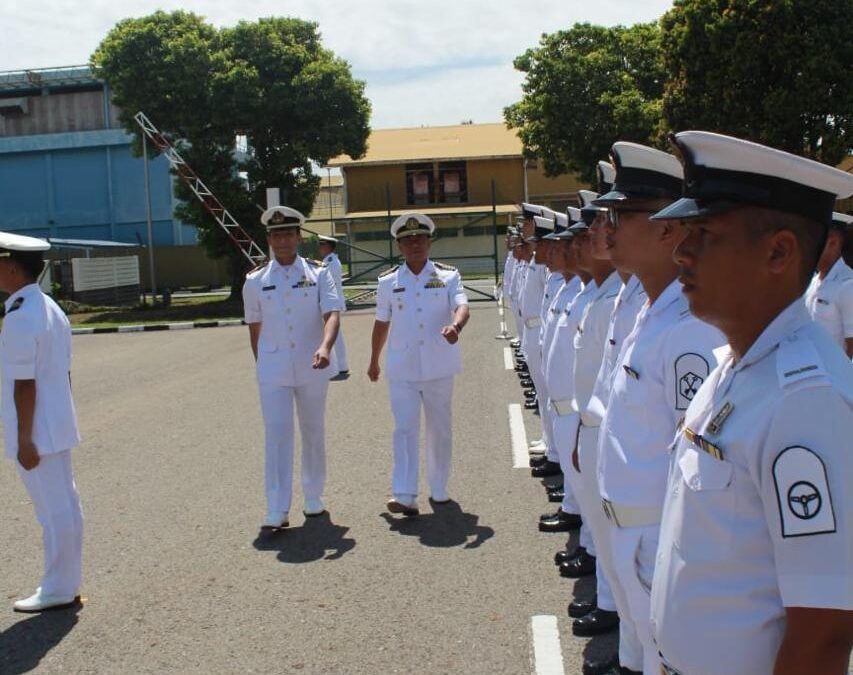 CHANGE OF COMMAND CEREMONY: SUPPORT SERVICE HEADQUARTERS