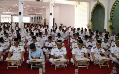 RELIGIOUS CEREMONIES IN CONJUNCTION WITH THE ROYAL BRUNEI NAVY’S 59TH ANNIVERSARY