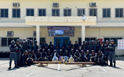 BASE DEFENCE COURSE PARTICIPANTS TRIUMPH IN OBSTACLE CHALLENGE