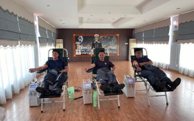 BLOOD DONATION CAMPAIGN HELD IN CONJUNCTION WITH THE ROYAL BRUNEI NAVY 59TH ANNIVERSARY