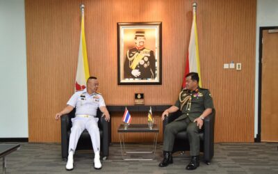 COMMANDER-IN-CHIEF ROYAL THAI NAVY MAKES OFFICIAL VISIT TO BRUNEI DARUSSALAM