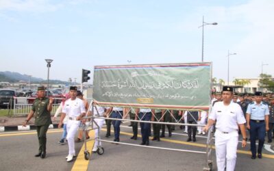The Royal Brunei Navy (RBN) Joins National Procession for Maulud Nabi 1446H