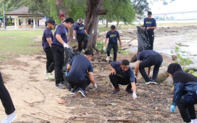 RBN Marks 59th Anniversary with Third Beach Cleaning Initiative