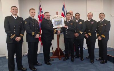 RBN OFFICER COMPLETES INTERNATIONAL PRINCIPAL WARFARE OFFICER ‘A’ COURSE 24/01 AT HMS COLLINGWOOD