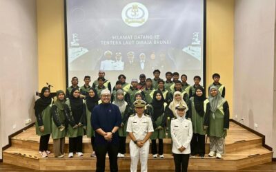 ROYAL BRUNEI NAVY HOSTS EDUCATIONAL VISIT DURING SCHOOL HOLIDAYS