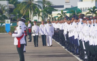 ACTING COMMANDER RBN GRACED PASSING OUT PARADE CEREMONY FOR THE ROYAL BRUNEI ARMED FORCES MALE RECRUITS OF THE 175TH INTAKE AND FEMALE RECRUITS OF THE 59TH INTAKE