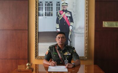 ROYAL BRUNEI NAVY HOSTED A WORKING VISIT BY ROYAL BRUNEI ARMED FORCES SERGEANT MAJOR