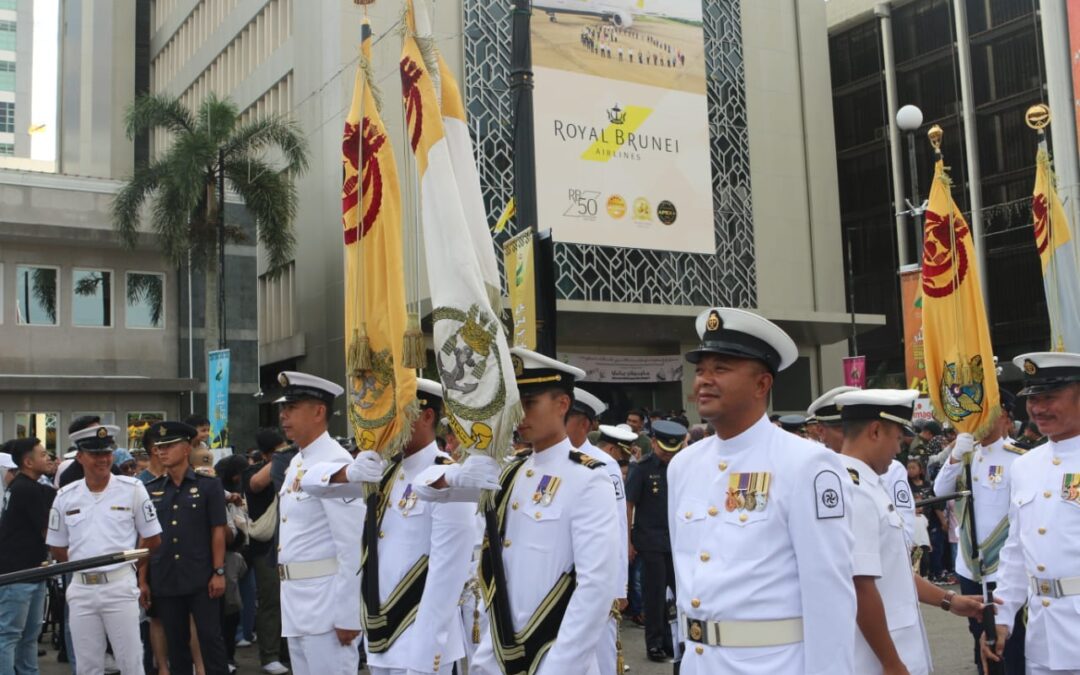 ROYAL BRUNEI NAVY PARTICIPATES IN THE 41st NATIONAL DAY CELEBRATION