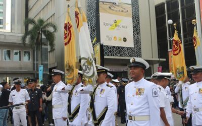 ROYAL BRUNEI NAVY PARTICIPATES IN THE 41st NATIONAL DAY CELEBRATION