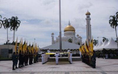 FLAG LOWERING CEREMONY IN CONJUNCTION WITH BRUNEI DARUSSALAM’S 41st NATIONAL DAY
