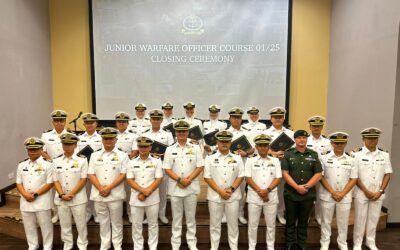 JUNIOR WARFARE OFFICER COURSE SERIES 1/2025 SUCCESSFULLY CONCLUDED