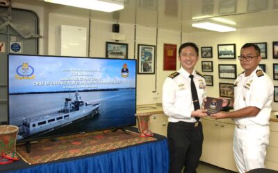 CHIEF OF DEFENCE FORCES, SINGAPORE ARMED FORCES VISITS KDB DARUSSALAM AT IMDEX ASIA 2025