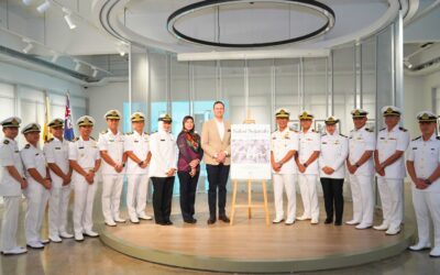 PEGAWAI-PEGAWAI TLDB LAWAT PAMERAN “SAKSI SEJARAH: 80 YEARS ON – REMEMBERING OPERATION OBOE”