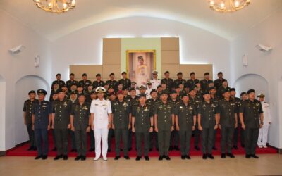 PEGAWAI PEGAWAI TENTERA LAUT DIRAJA BRUNEI SELESAI MENGHADIRI KURSUS INTERMEDIATE OFFICER TACTICS COURSE (IOTC) 2025