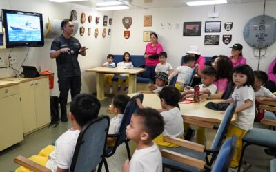 TENTERA LAUT DIRAJA BRUNEI MENERIMA LAWATAN DARIPADA SEKOLAH JOYFUL KIDS MONTESSORI