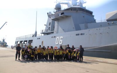TENTERA LAUT DIRAJA BRUNEI MENERIMA LAWATAN DARIPADA SEKOLAH BAKTI DEWA JERUDONG