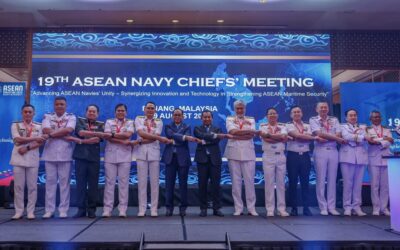 PEMERINTAH TENTERA LAUT DIRAJA BRUNEI TURUT MENGHADIRI ASEAN NAVY CHIEFS’ MEETING KE–19 (19th ANCM) 2025