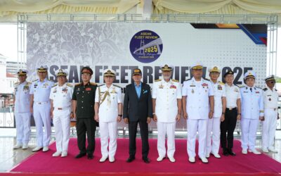 KDB DARULAMAN BERJAYA SERTAI ASEAN FLEET REVIEW 2025 (AFR 25) DAN ASEAN MULTILATERAL NAVAL EXERCISE KALI KETIGA (AMNEX 3/25) DI PULAU PINANG, MALAYSIA