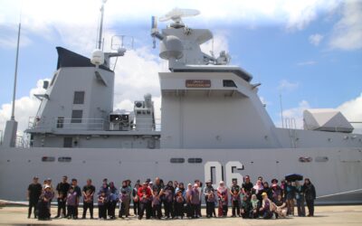 TENTERA LAUT DIRAJA BRUNEI MENERIMA LAWATAN DARIPADA SEKOLAH AL-AMEERAH AL-HAJJAH MARYAM