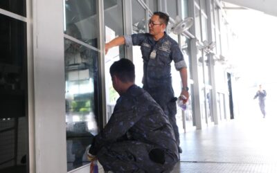 MARKAS TLDB MENGENDALIKAN KEMPEN MEMBERSIHKAN MASJID BAGI SEMPENA JUBLI INTAN TENTERA LAUT DIRAJA BRUNEI 1447H/2025M