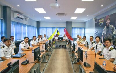 TENTERA LAUT DIRAJA BRUNEI DAN TENTERA LAUT REPUBLIK SINGAPURA MELAKSANAKAN ELEP KEDUA 2025