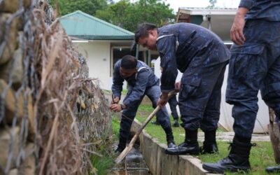 JABATAN PANGKALAN TLDB MENGADAKAN KEMPEN MEMBERSIHKAN MASJID SEMPENA JUBLI INTAN TENTERA LAUT DIRAJA BRUNEI 1447H/2025M