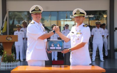 UPACARA SERAH TERIMA TUGAS KETUA STAF TENTERA LAUT DIRAJA BRUNEI