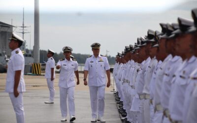 PERBARISAN PEMERINTAH ARMADA SEMPENA PERLANTIKAN PEMERINTAH ARMADA YANG BAHARU