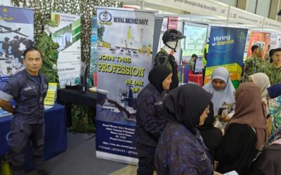 TENTERA LAUT DIRAJA BRUNEI (TLDB) MENYERTAI JELAJAH KERJAYA 2025 ANJURAN PUSAT PEKERJAAN BRUNEI (PPB)