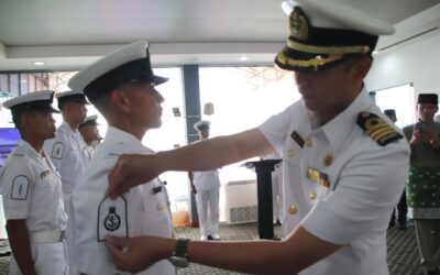 ENAM ANGGOTA MARKAS TLDB TELAH DI NAIKKAN PANGKAT