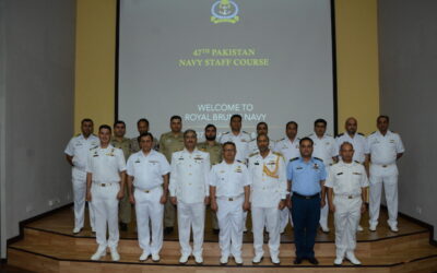 DELEGATION FROM 47TH PAKISTAN NAVY STAFF COURSE VISIT TO THE ROYAL BRUNEI NAVY